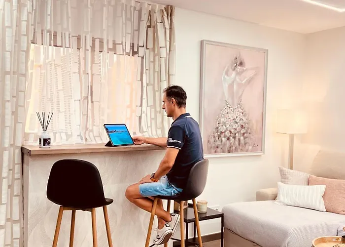 Апартаменты Loft Dalia Canteras Beach, Free Parking&wifi Лас-Пальмас-де-Гран-Канария